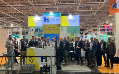 In collaboration with FIT, WaterstofNet promoted  the Flemish Hydrogen Industrie at Hannover Messe (April 22nd – 26th)!