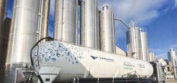 INEOS trials liquid hydrogen truck with Daimler and Vervaeke