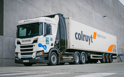 Scaling hydrogen trucks in daily logistics operations at Colruyt Group 