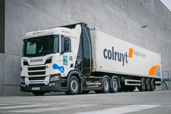 Scaling hydrogen trucks in daily logistics operations at Colruyt Group 