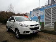 WaterstofNet viert 5 jarig bestaan met tanken van auto op 700 bar bij haar waterstoftankstation op de Automotive Campus in Helmond.