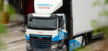Fuel Cell Trucks in Toyota’s Logistics Operations