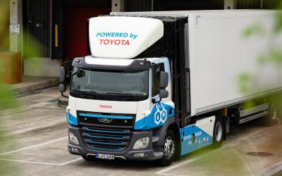 Waterstoftrucks in de logistieke activiteiten van Toyota