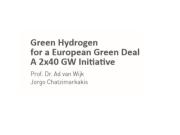 Hydrogen Europe announces paper 'Green Hydrogen for a European Green Deal A 2x40 GW Initiative'