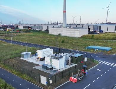 Power-to-Hydrogen commissions its Industrial-scale AEM electrolysis at the Port of Antwerp-Bruges 