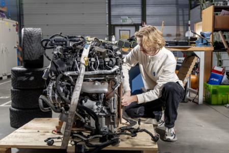 Starting young pays off: KU Leuven students build Belgium’s first hydrogen race car