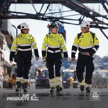 Air Products & Yara advance low-emission ammonia projects