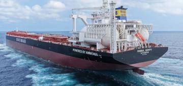 CMB.TECH launches world’s first ammonia-powered dry bulk carrier
