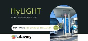 Atawey expands hydrogen mobility in Belgium with new refuelling network