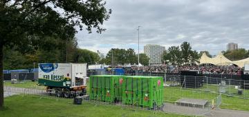 Growing interest in the use of hydrogen generators at music festivals