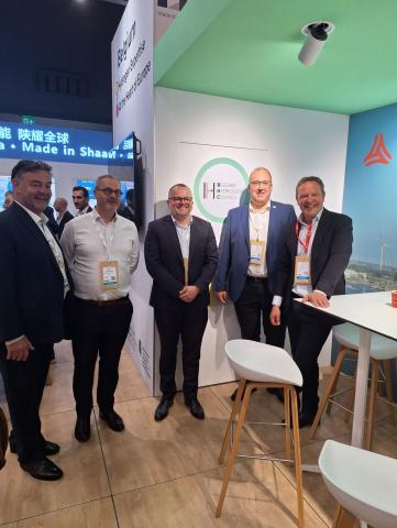 Belgian pavilion at the WHS attracts many visitors, with 9 exhibitors, a lively beer night and the visit of the Belgian energy minister 