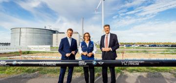 BMW Group connects Leipzig plant to Germany’s hydrogen network