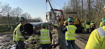 Real life experience of the hydrogen backbone construction at WIC meeting