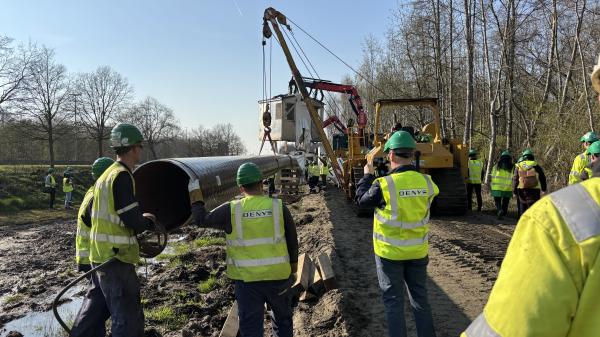 Real life experience of the hydrogen backbone construction at WIC meeting