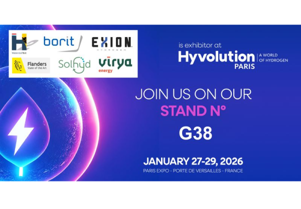 Meet WaterstofNet at Hyvolution Paris – Booth G38