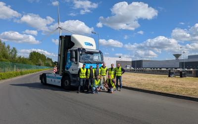 Colruyt Group and VDL put first Belgian H2HAUL trucks on the road