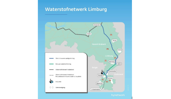 Limburg to Be Connected to National Hydrogen Network