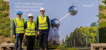 Fluxys starts building a new natural gas and hydrogen pipeline in partnership with Denys