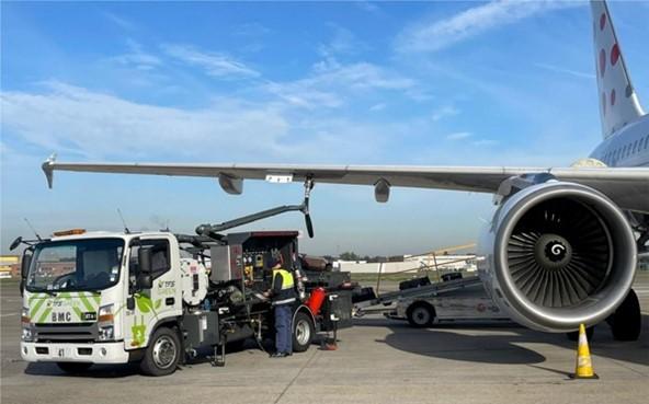 Brussels Airport encourages the use of sustainable aviation fuel (SAF) thanks to federal government support