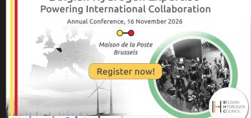 Join us for the BHC Conference 'Belgian Hydrogen Expertise - Powering International Cooperation'