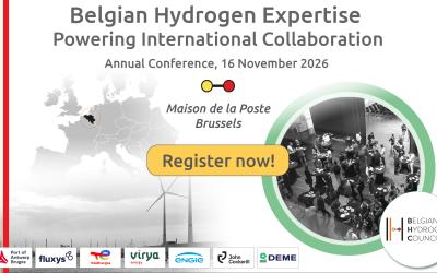 Join us for the BHC Conference 'Belgian Hydrogen Expertise - Powering International Cooperation'