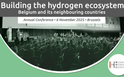 Save the Date!  Annual Conference Belgium Hydrogen Coucil, Nov 6th, Brussels