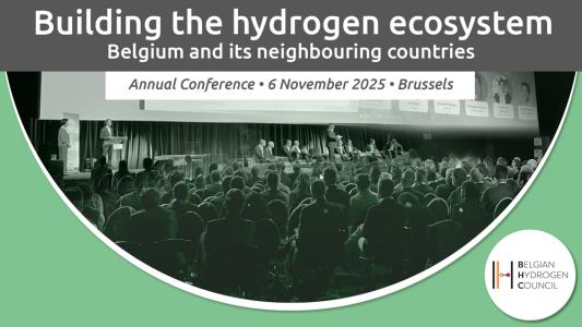 Save the Date!  Annual Conference Belgium Hydrogen Coucil, Nov 6th, Brussels