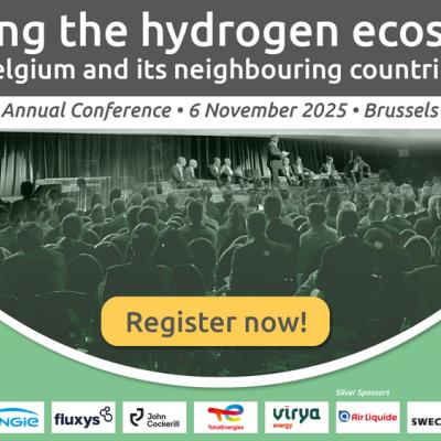 Register now! - Annual Conference Belgium Hydrogen Coucil, Nov 6th, Brussels