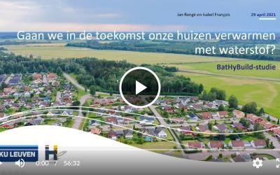 Opname ‘Gaan we in de toekomst onze huizen verwarmen met waterstof?