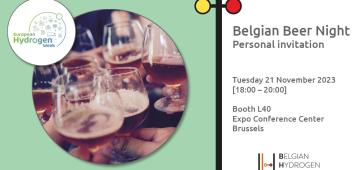 The BHC invites you to the Belgian Beer Night during the EU H2 Week