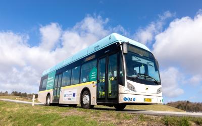 Regio Noord Denemarken enthousiast over Van Hool's waterstofbussen