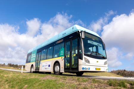 Regio Noord Denemarken enthousiast over Van Hool's waterstofbussen