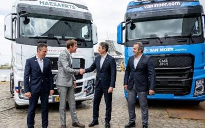 TECH & Ford Trucks announce partnership for the conversion to dual fuel hydrogen trucks