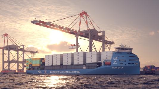 CMB.TECH to build world’s first ammonia-powered container ship in partnership with NCL and Yara