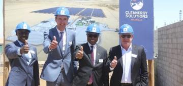 Cleanergy Solutions Namibia kicks off construction works for Africa's first public refuelling station with onsite green hydrogen production