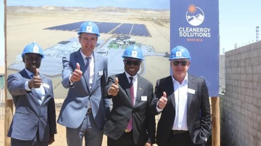 Cleanergy Solutions Namibia kicks off construction works for Africa's first public refuelling station with onsite green hydrogen production