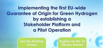 Designing the first EU-wide Green Hydrogen Guarantee of Origin (GO) - Sign up to the event