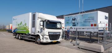 H2-Share’s first hydrogen-powered rigid truck hits the road in the Netherlands 