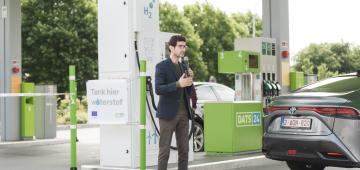 DATS 24 opens public hydrogen filling station  near the E40, at the Research Park Haasrode