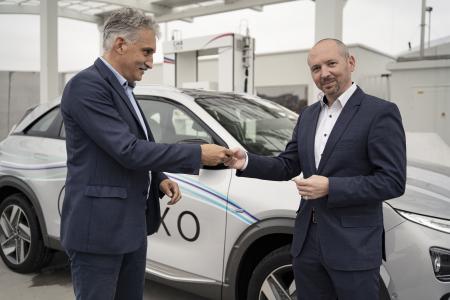 WaterstofNet and Hyundai Belux: Collaboration awarded with a Hyundai Nexo