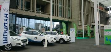 Waterstofauto’s en -bussen op wereldcongres ISWA in Antwerpen 