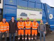 WaterstofNet organised the demonstration of a garbage truck on hydrogen in Hürth, near Cologne