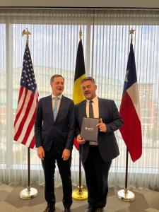 WaterstofNet signed a Memorandum of Understanding on Energy Transition Cooperation between three Belgian and three Houston-based partners