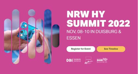 North Rhine-Westphalia (NRW) HY SUMMIT 2022