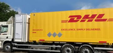 DHL Express is piloting the first hydrogen truck throughout Deutsche Post DHL Group