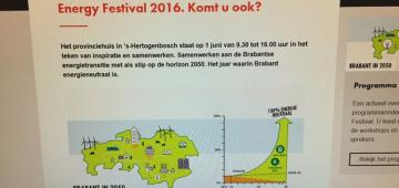 Collega Wouter van der Laak op radio 'Omroep Brabant' over waterstofauto n.a.v Energy Festival 2016