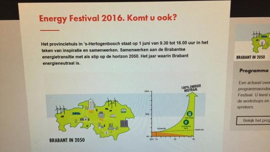 Collega Wouter van der Laak op radio 'Omroep Brabant' over waterstofauto n.a.v Energy Festival 2016