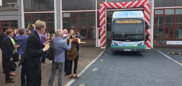 3Emotion's first 2 Fuel Cell Electric Buses (hydrogen buses) launched at public transport operator RET in Rotterdam. 