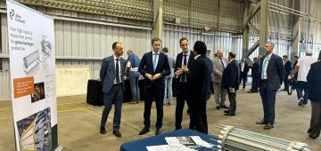 John Cockerill completes groundbreaking of new US gigafactory in Houston