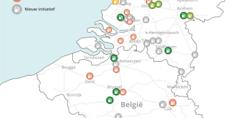 Overzicht waterstoftankstations Benelux